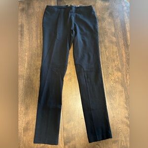J. CREW Zip back skinny Pant in Stretch‎ Ponte Black | Size 4